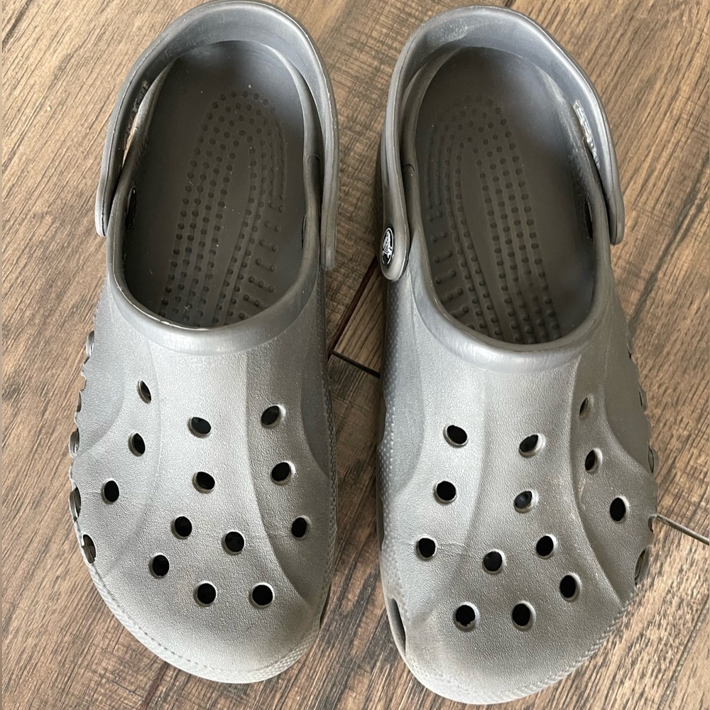 Womens Gray Crocs